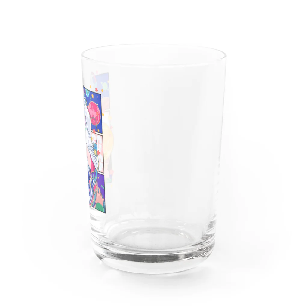 こばやし少女の無重力猫 Water Glass :right