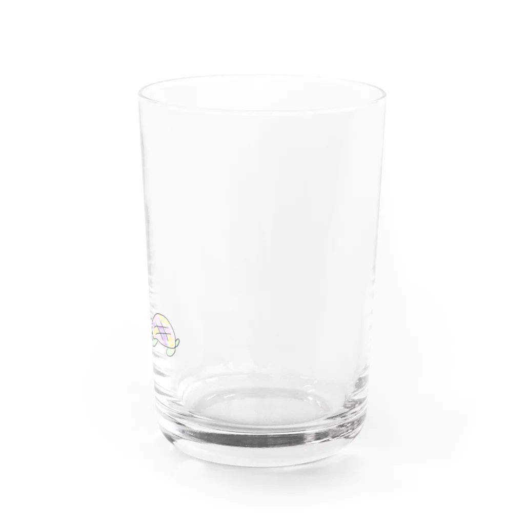 GOMESSの店裏STOREのカメ吉OFFICIAL GOODS Water Glass :right