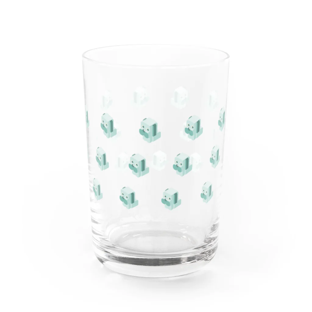 たいやき定食屋の四角いぬ Water Glass :right