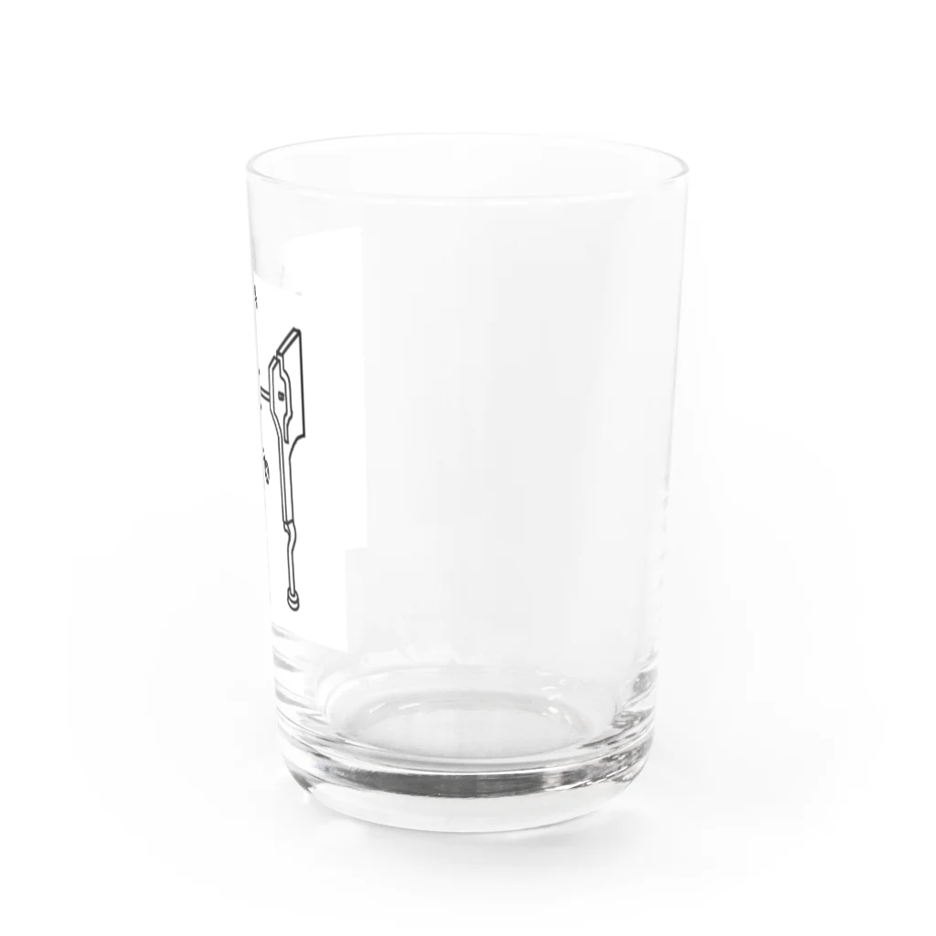 換気扇ウサギのニソクホコウ02 Water Glass :right