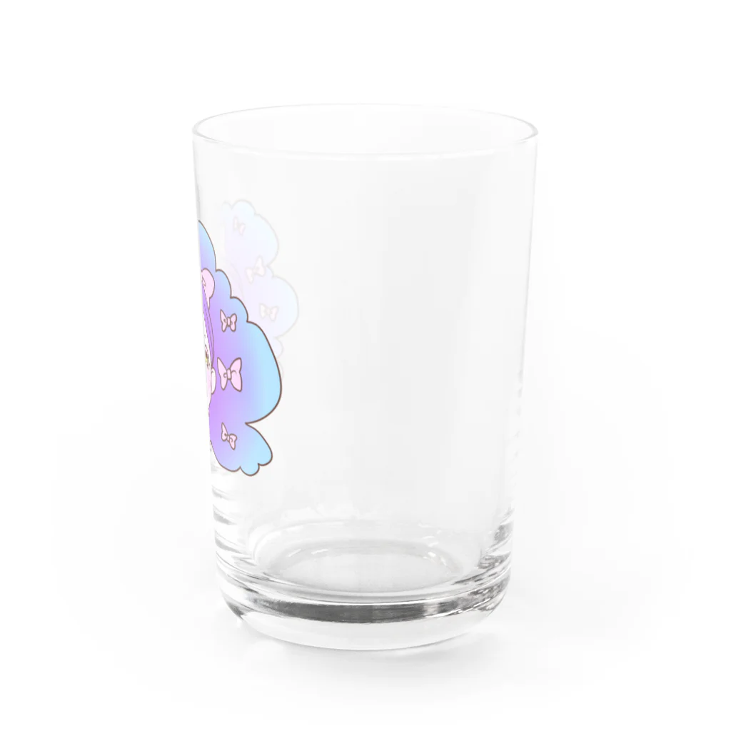 盲目百貨店のリボンちゃん Water Glass :right