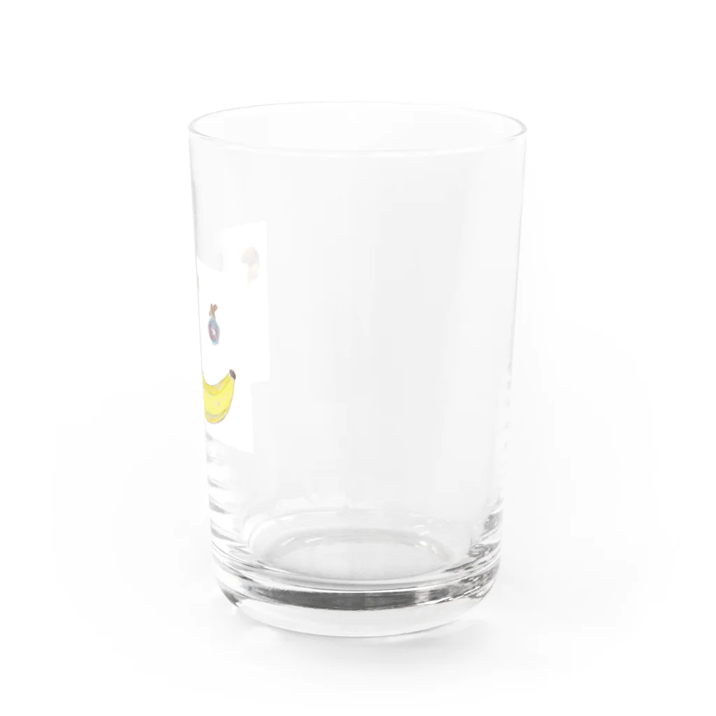 ホームタウンスター　Hometown Star のバナナスマイリー　Banana Smiley Water Glass :right