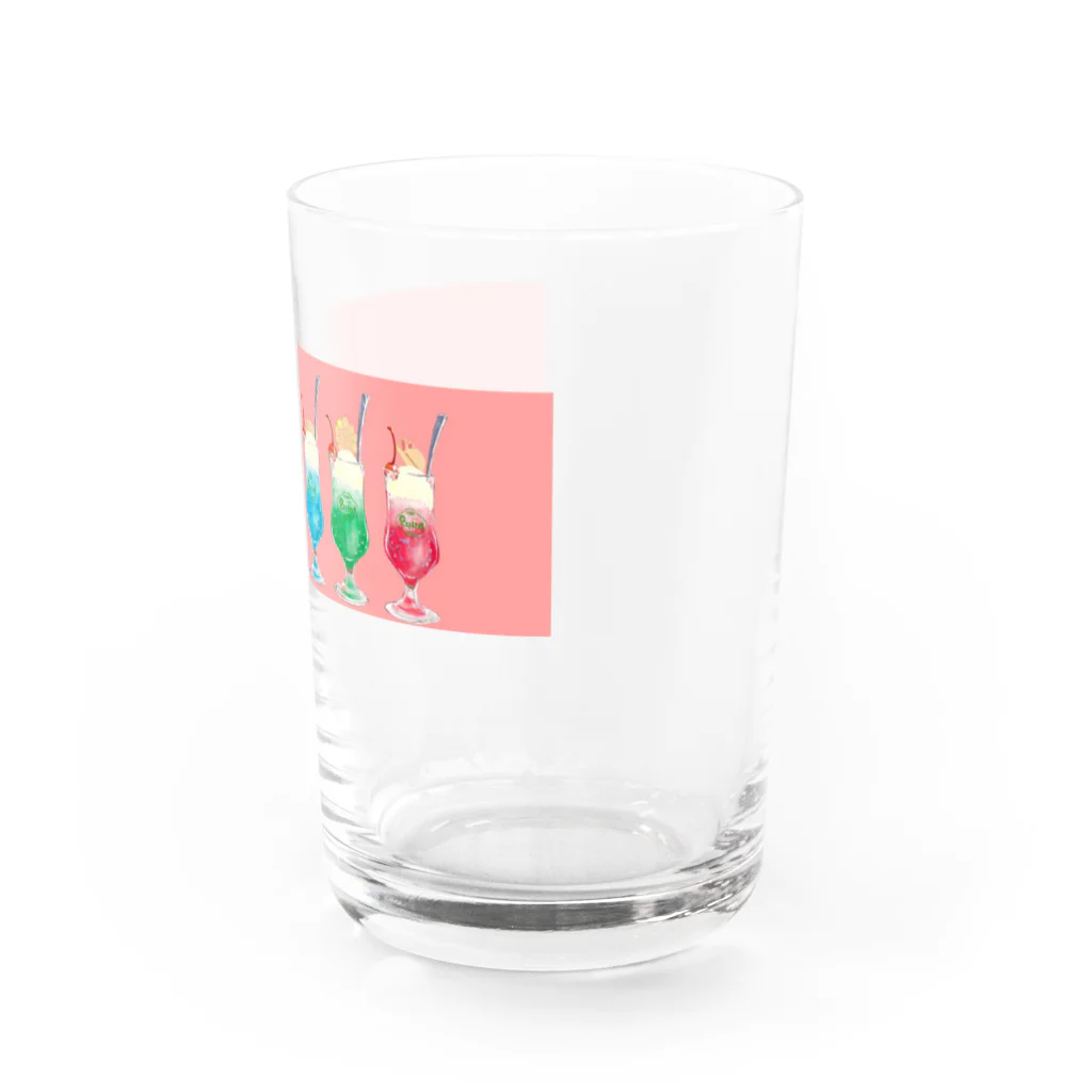 ﾐﾂｶのクリームソーダ3種 Water Glass :right