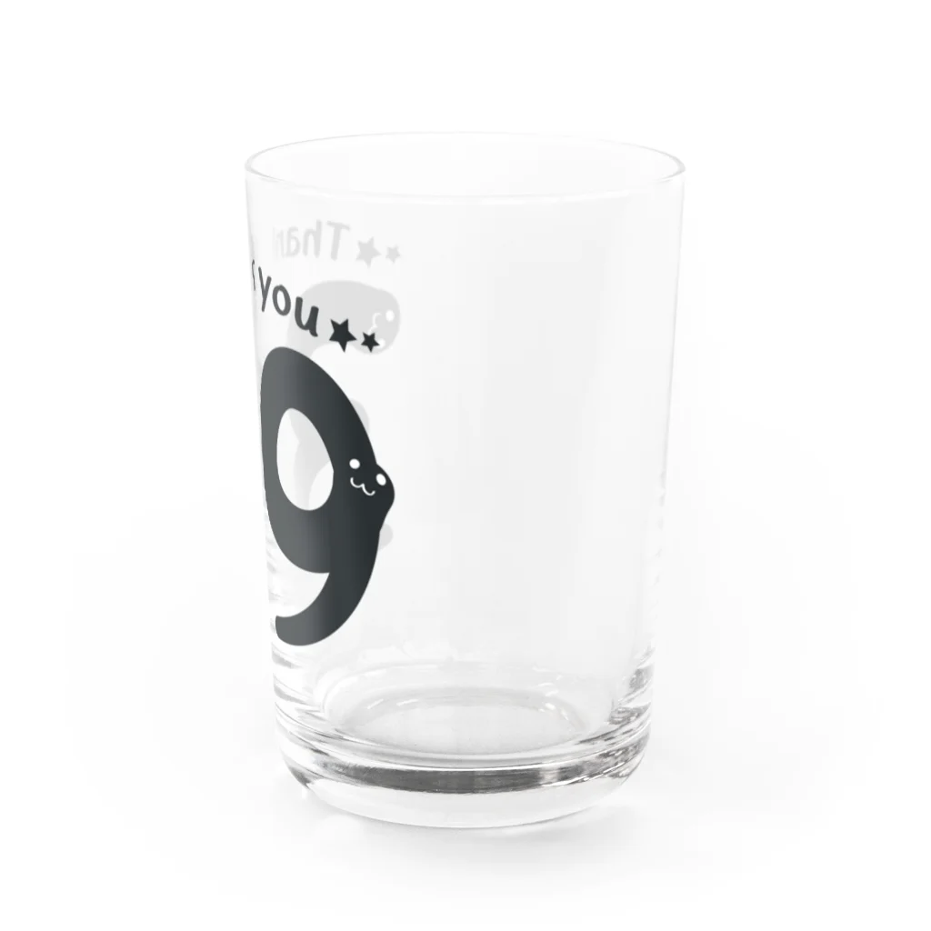 イラスト MONYAAT の39 Thank you A   Water Glass :right