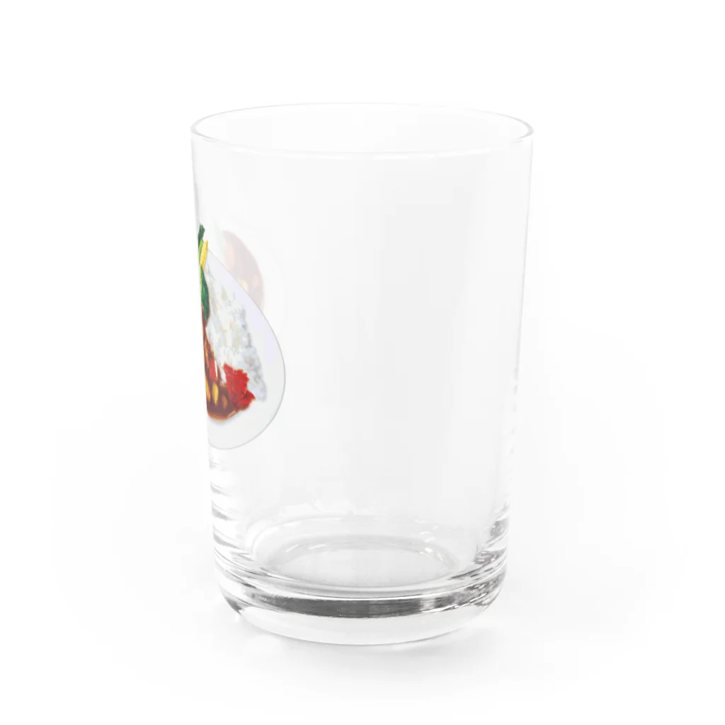 chocochoの大好きカレーライス Water Glass :right