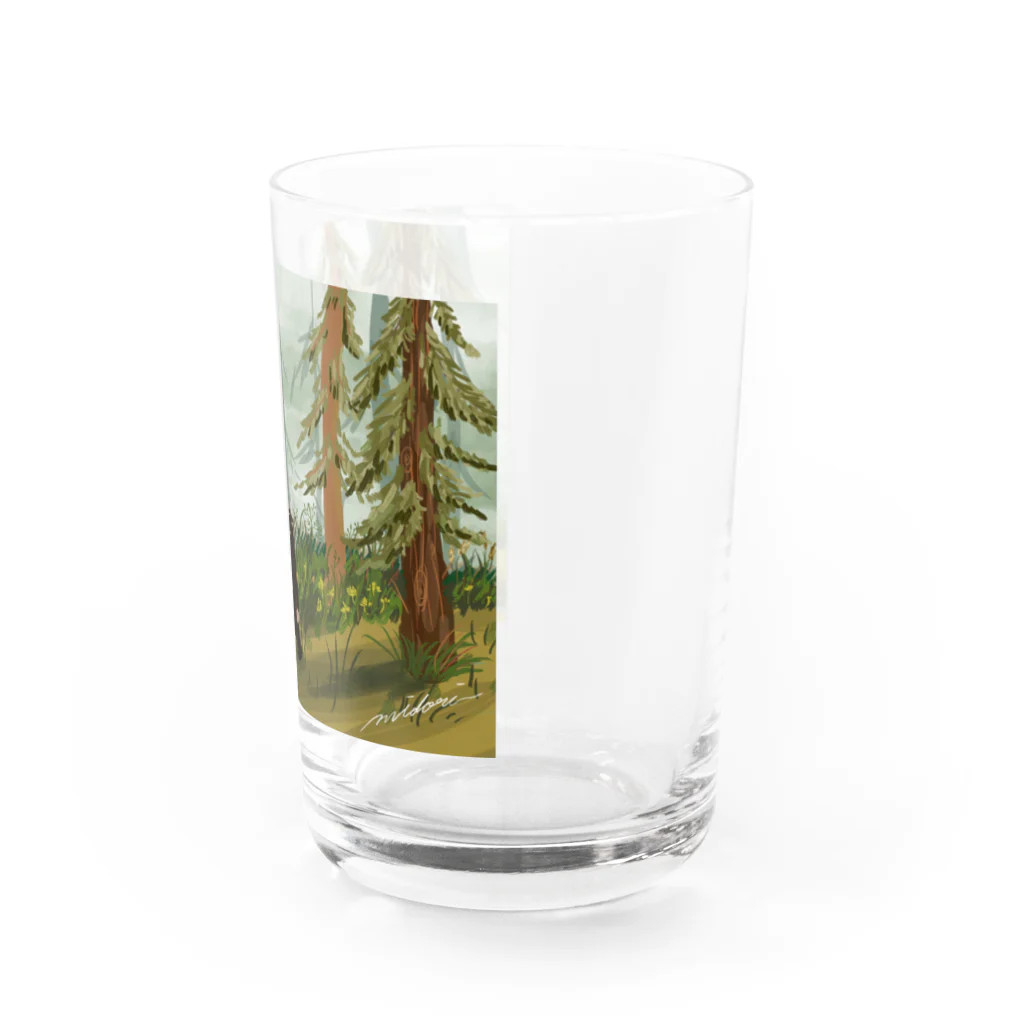 picturebooksのforest Water Glass :right