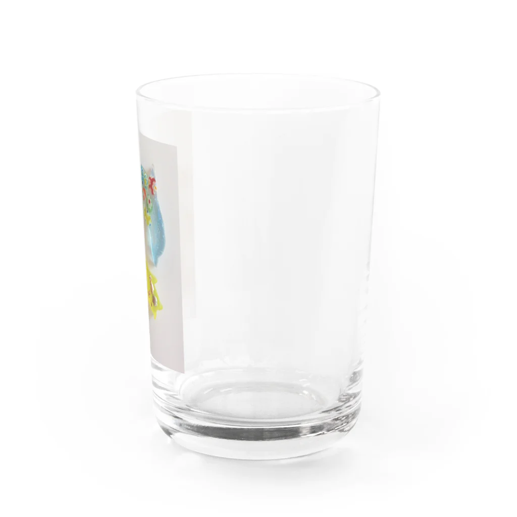 Smile Cute ..mikiの海の仲間たち Water Glass :right