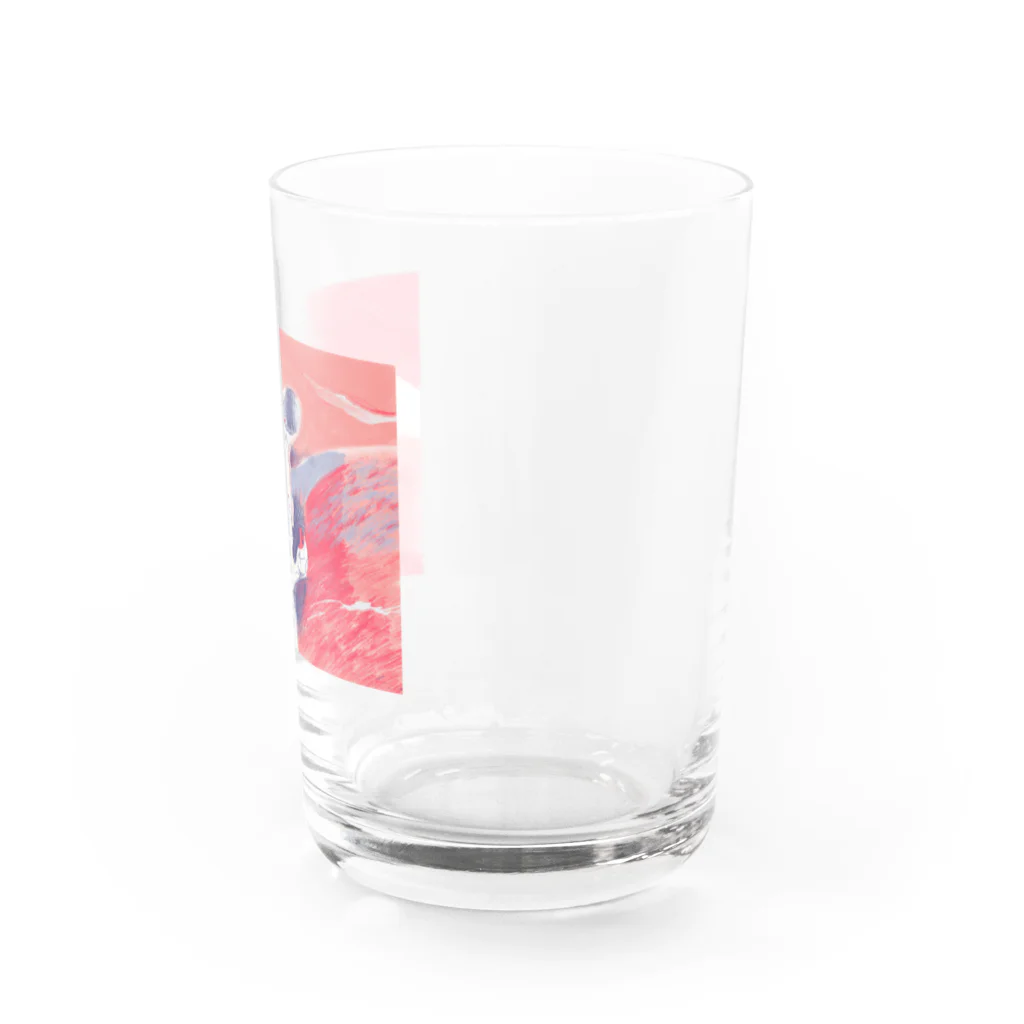 路地と芥子の丘 Water Glass :right