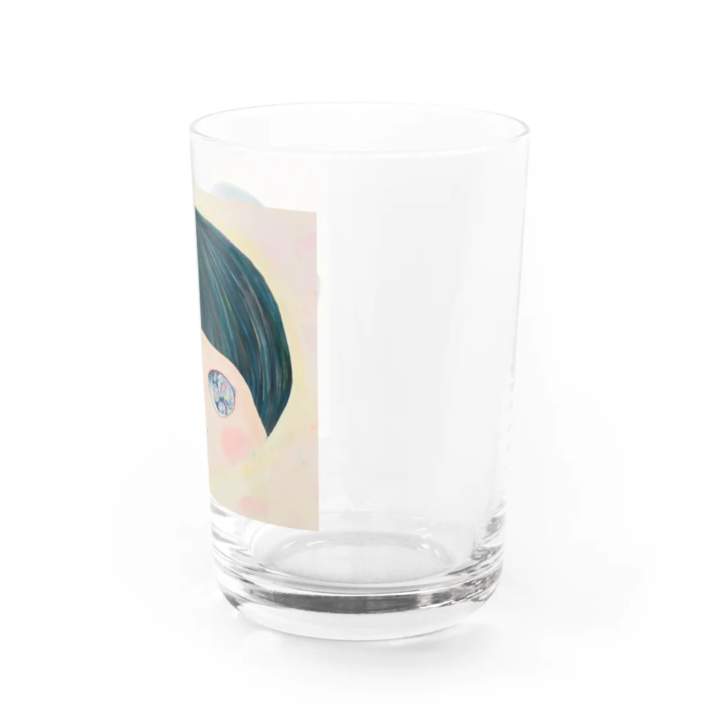 テレポーテーションのきらきらおめめちゃん Water Glass :right