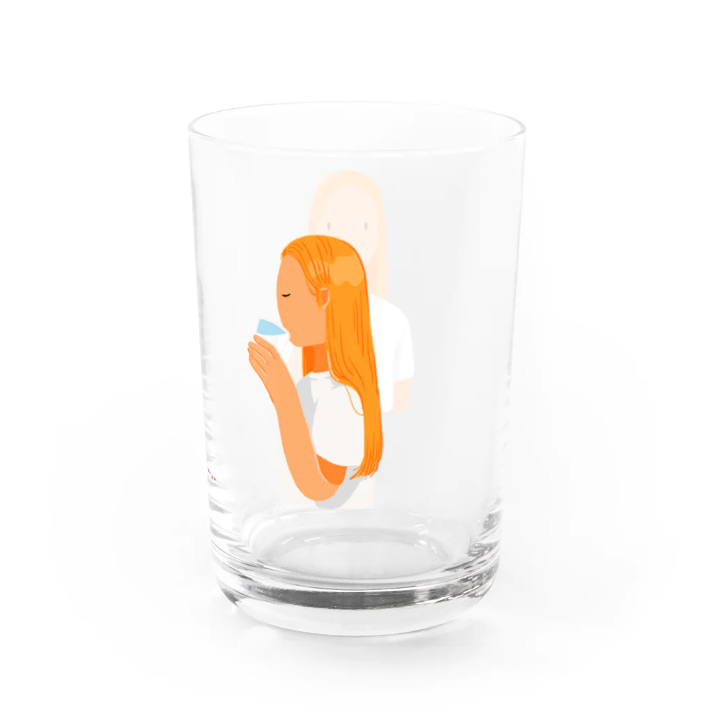 MRSN ILLUSTRATIONのDRINK Water Glass :right