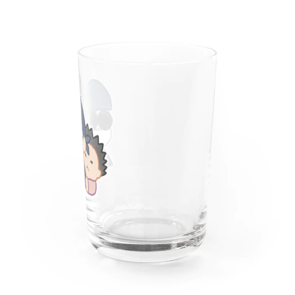 仏教・お寺ch 大慈の子連れ大慈さん Water Glass :right