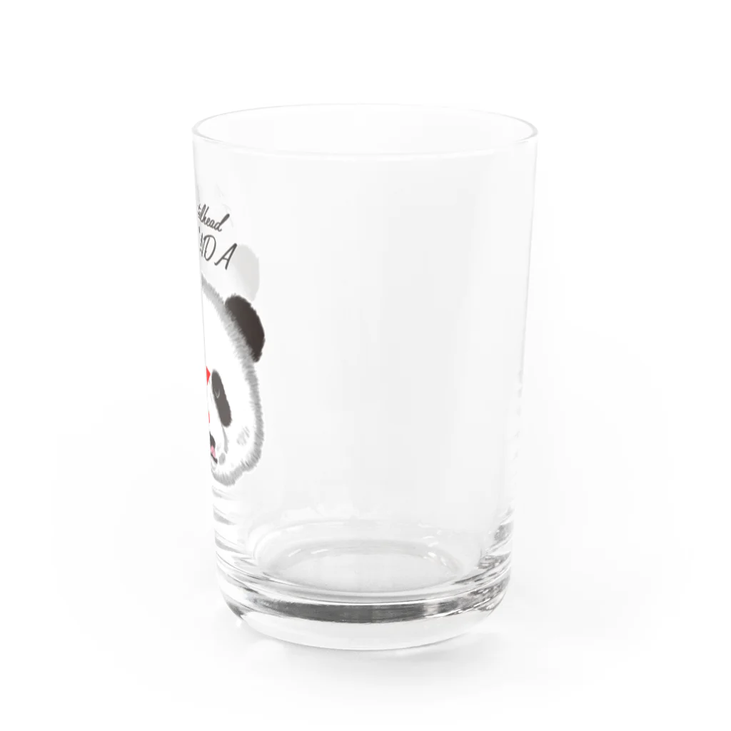田中ザビエル世界のどうぶつのメタルヘッドパンダ Water Glass :right
