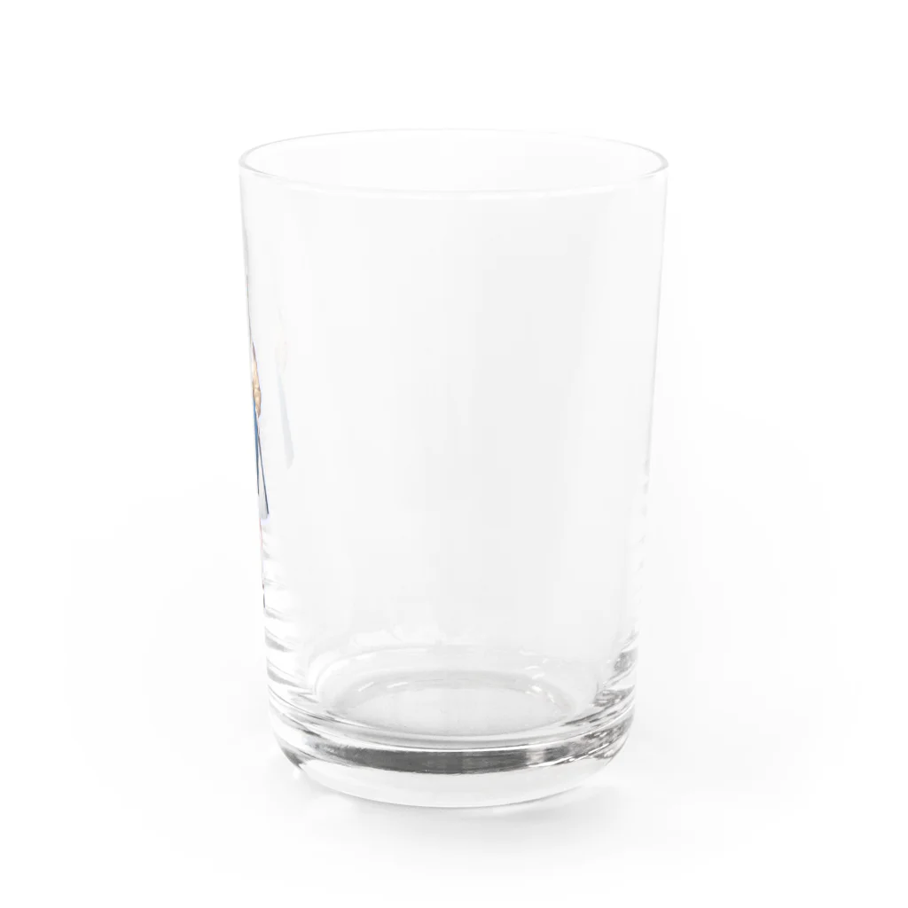 未宵エレナ と なぞのねこのmayoielena Water Glass :right