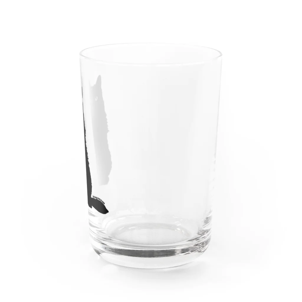 SAIWAI DESIGN STOREのクロネコこぶお Water Glass :right