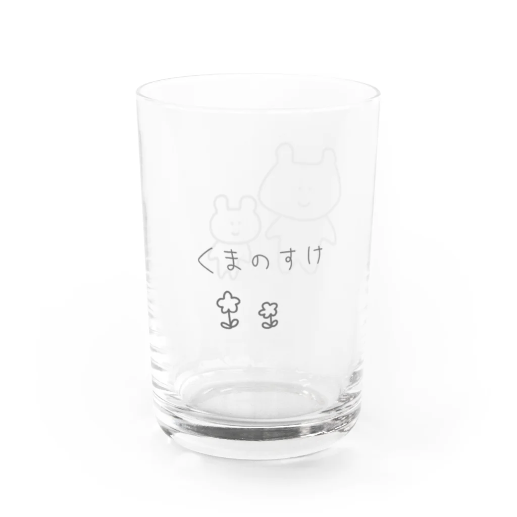 ユイの研究室のくま親子コップ Water Glass :right