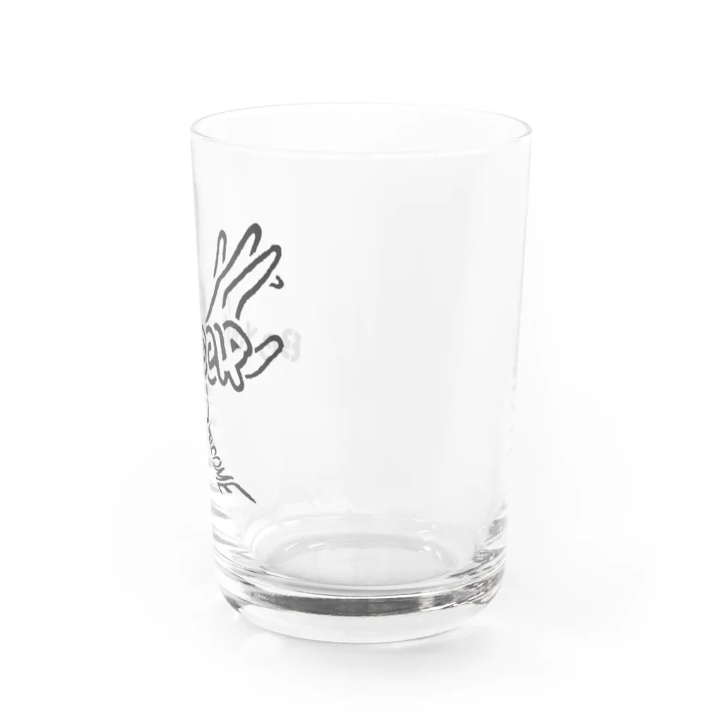 Kazuki Shibataの己を貫け Be Yourself Water Glass :right