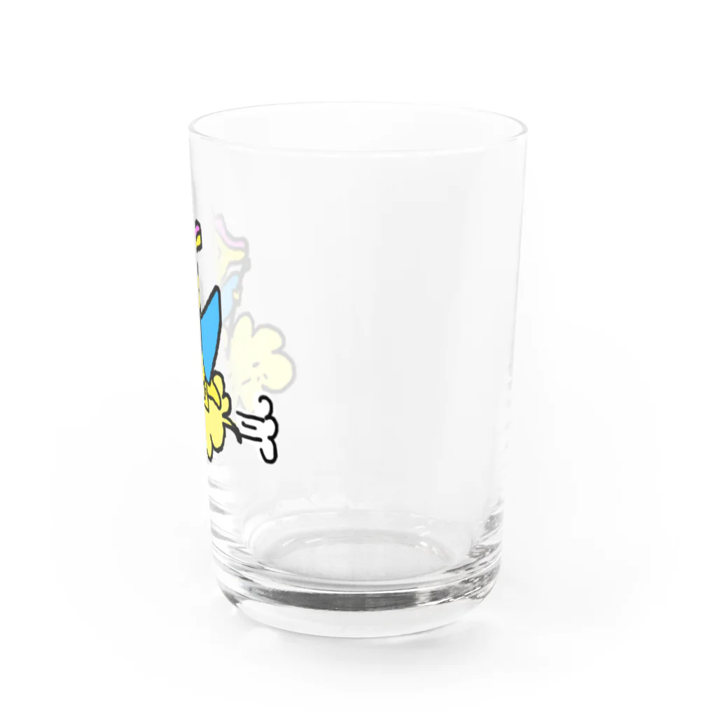 erichandmade × eric_joy_の筋斗雲プテラノドンくん Water Glass :right