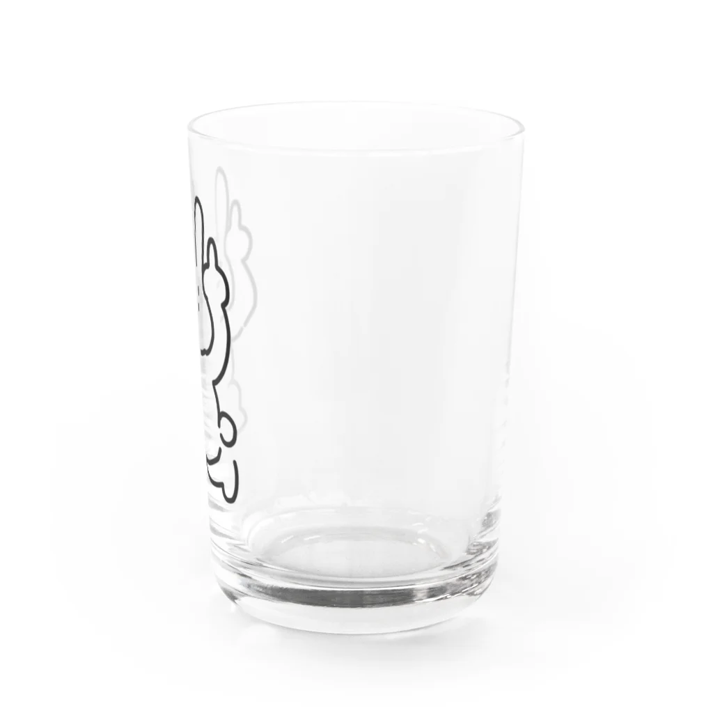 パッパラパーティのパリピのうさぎ Water Glass :right