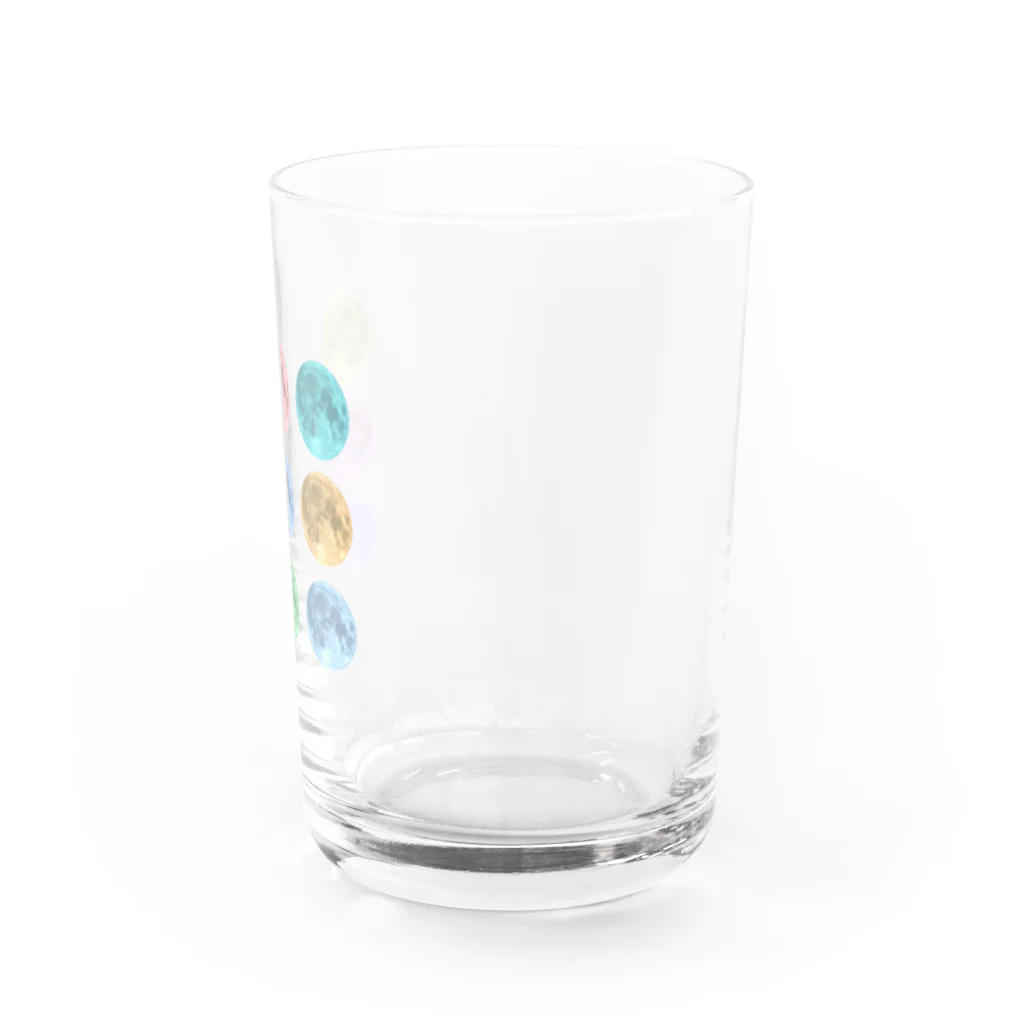 TANUKIのカラフルmoon Water Glass :right