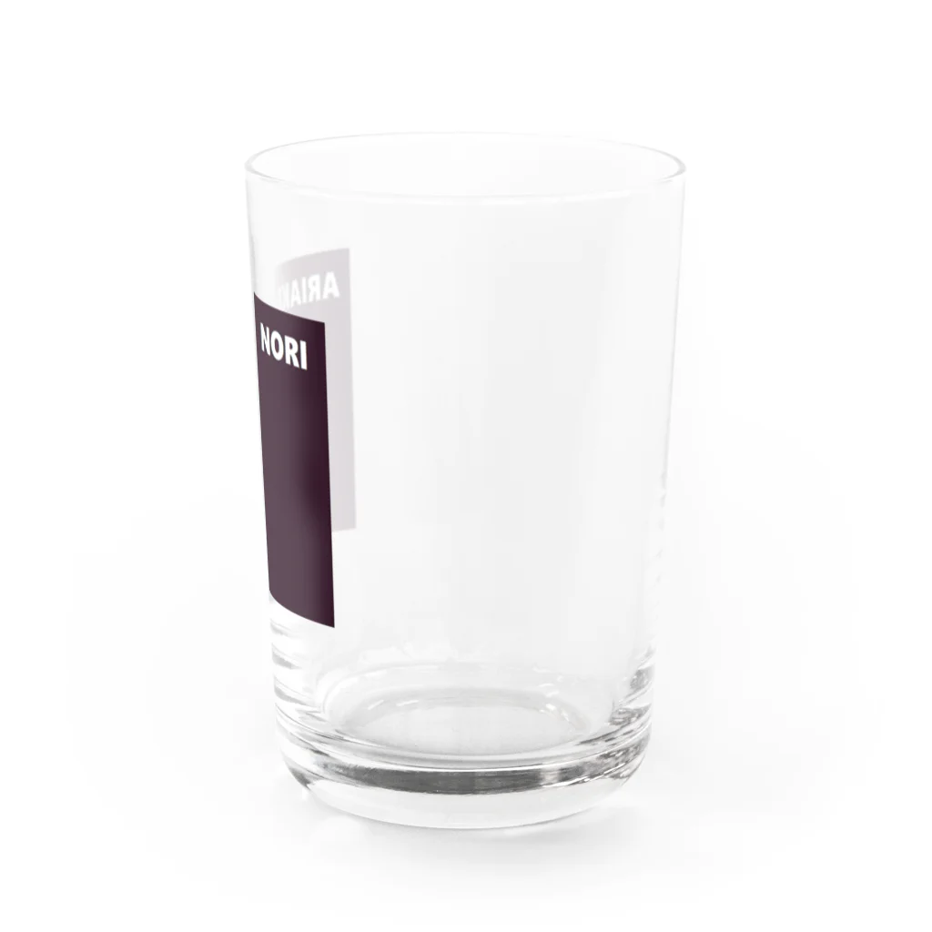 love-natureの有明海苔(乾海苔ver) Water Glass :right