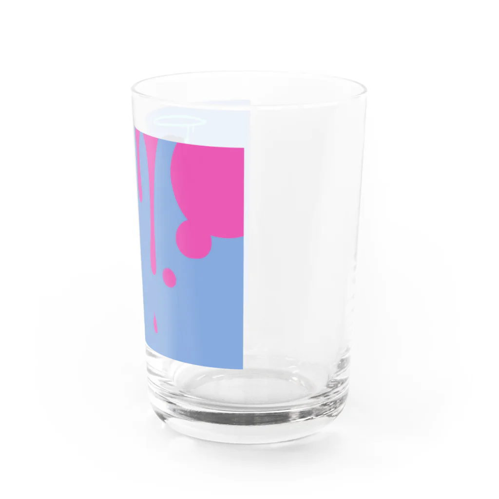 宵宮ルリジサの滴　グラス Water Glass :right