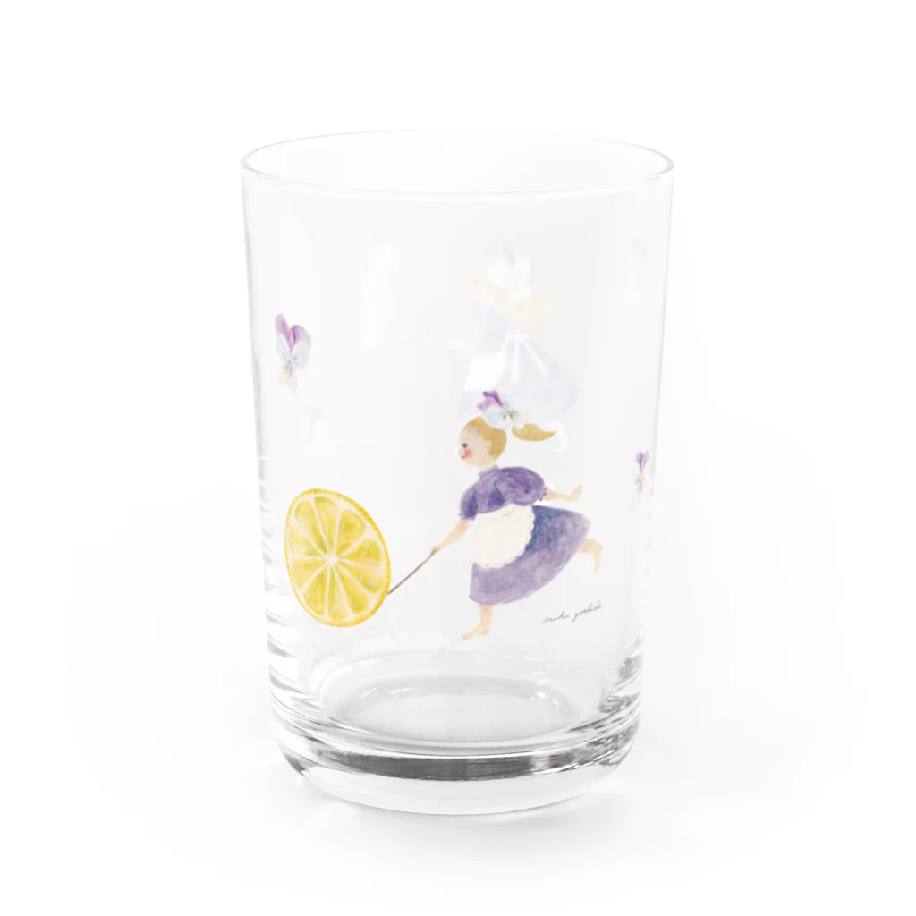 mika yoshidaのレモンとお砂糖はいかが Water Glass :right