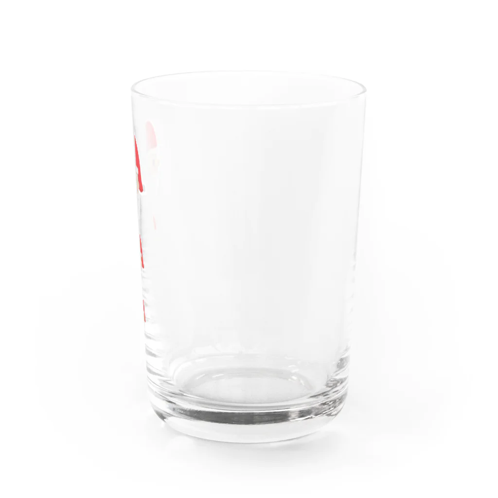 2秒で愛されマシュマロボディの2秒でメリークリスマス Water Glass :right