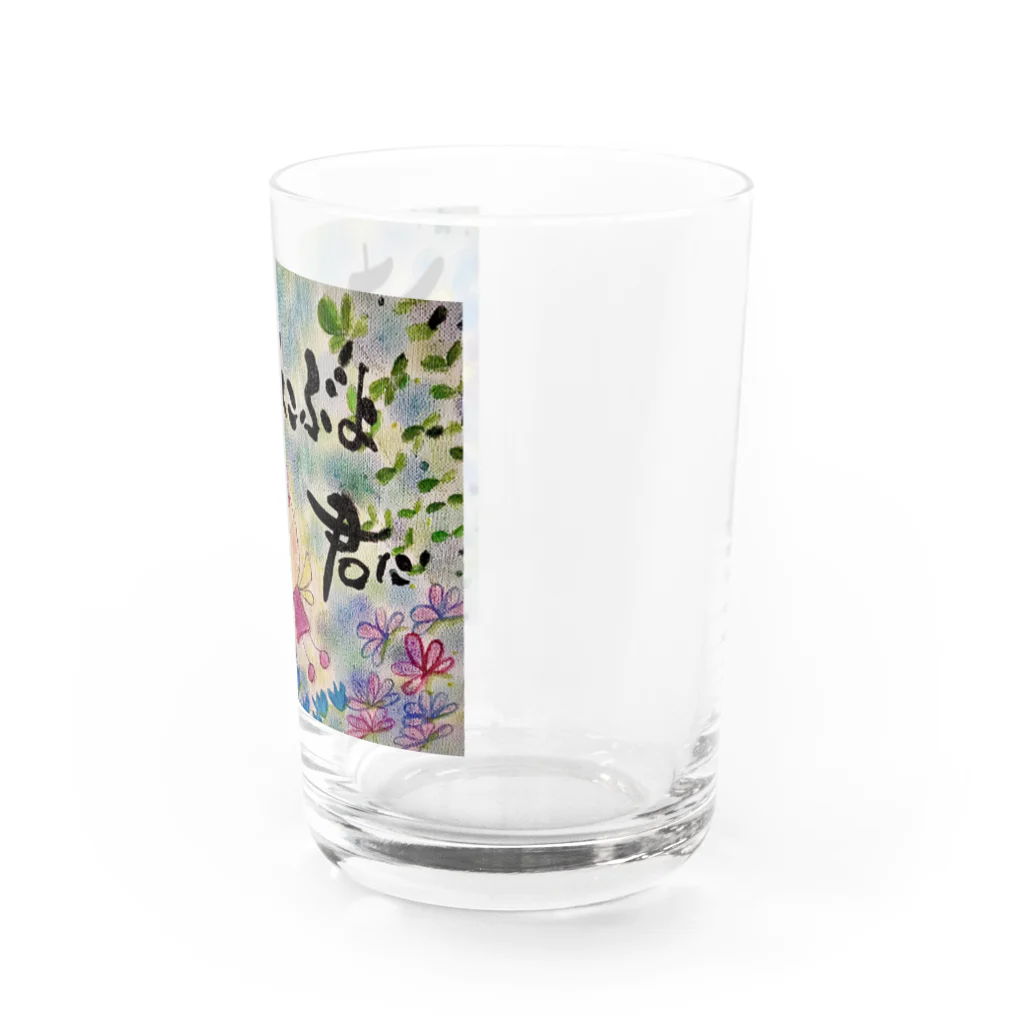 ryochin7369の幸せ運ぶよ君に Water Glass :right