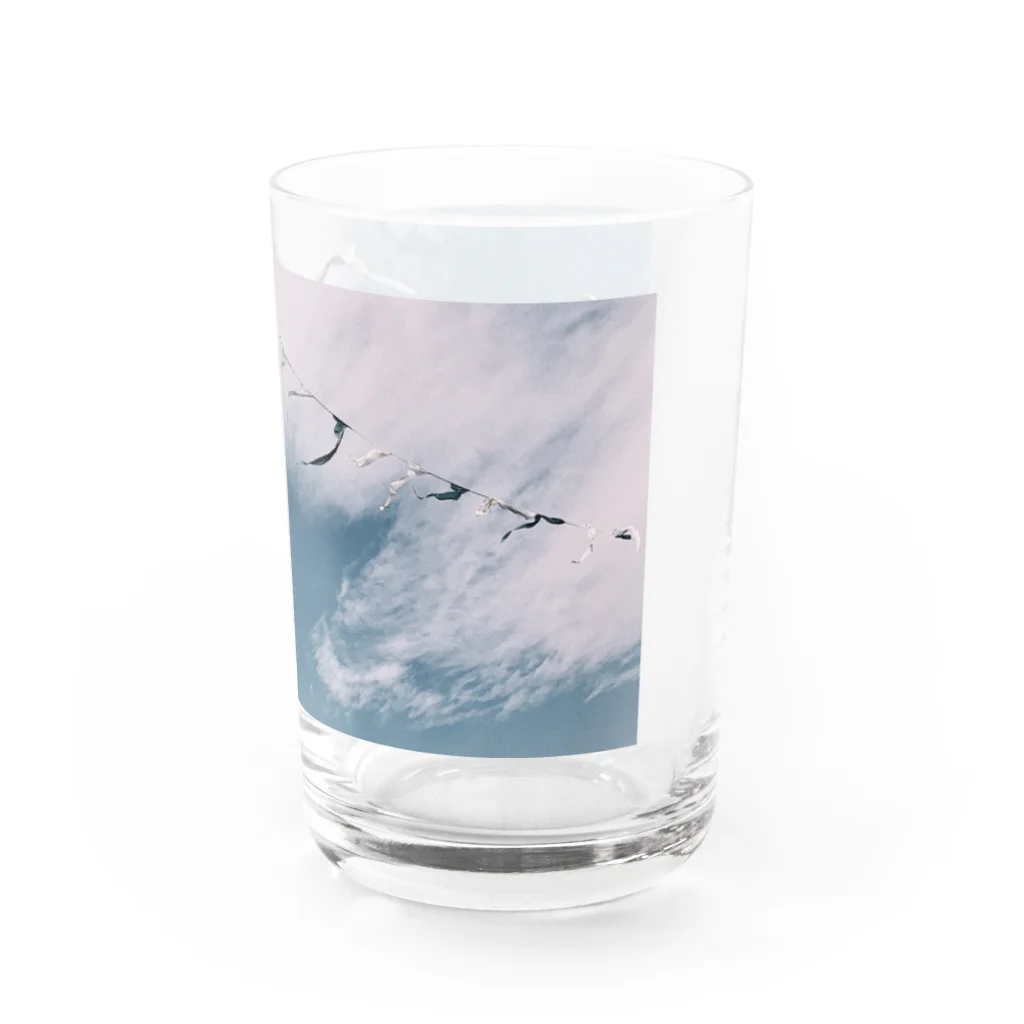 Nemutaineのｿﾗ と ｱｵ Water Glass :right