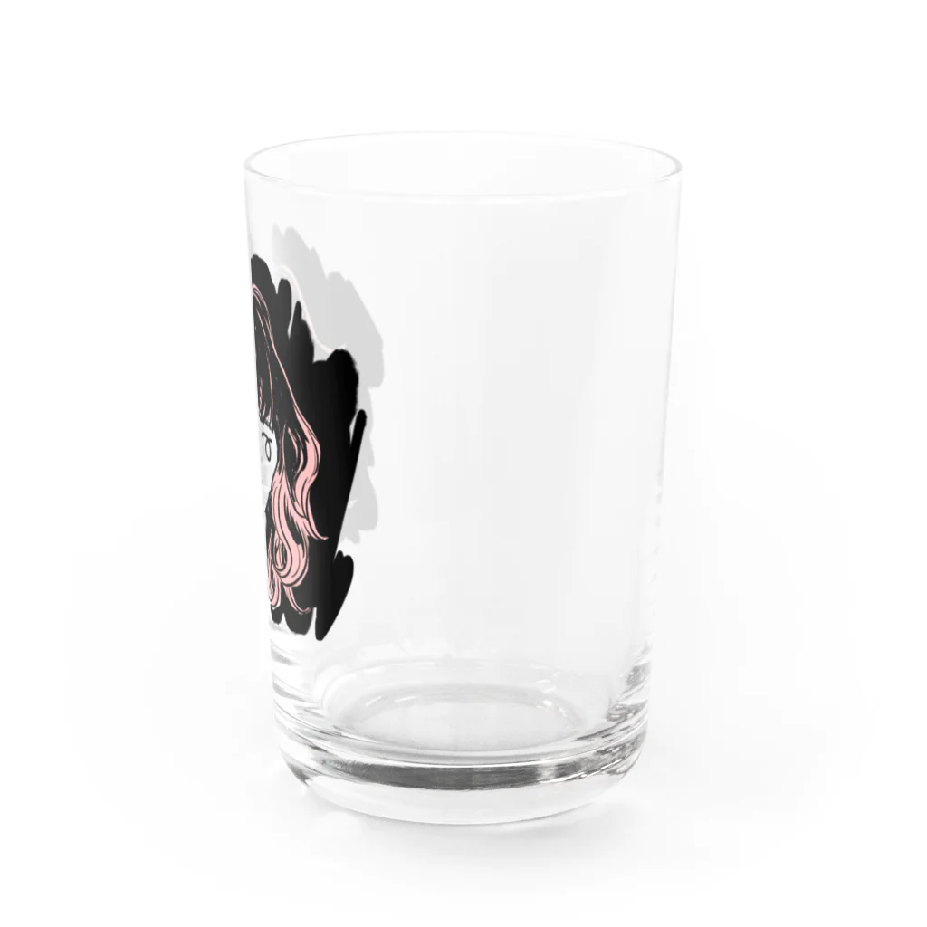 ○△□のあっち向いてホイ Water Glass :right