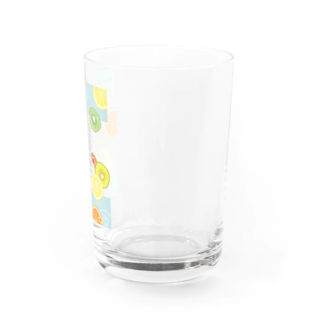 小桜森のラブバとフルーツ Water Glass :right