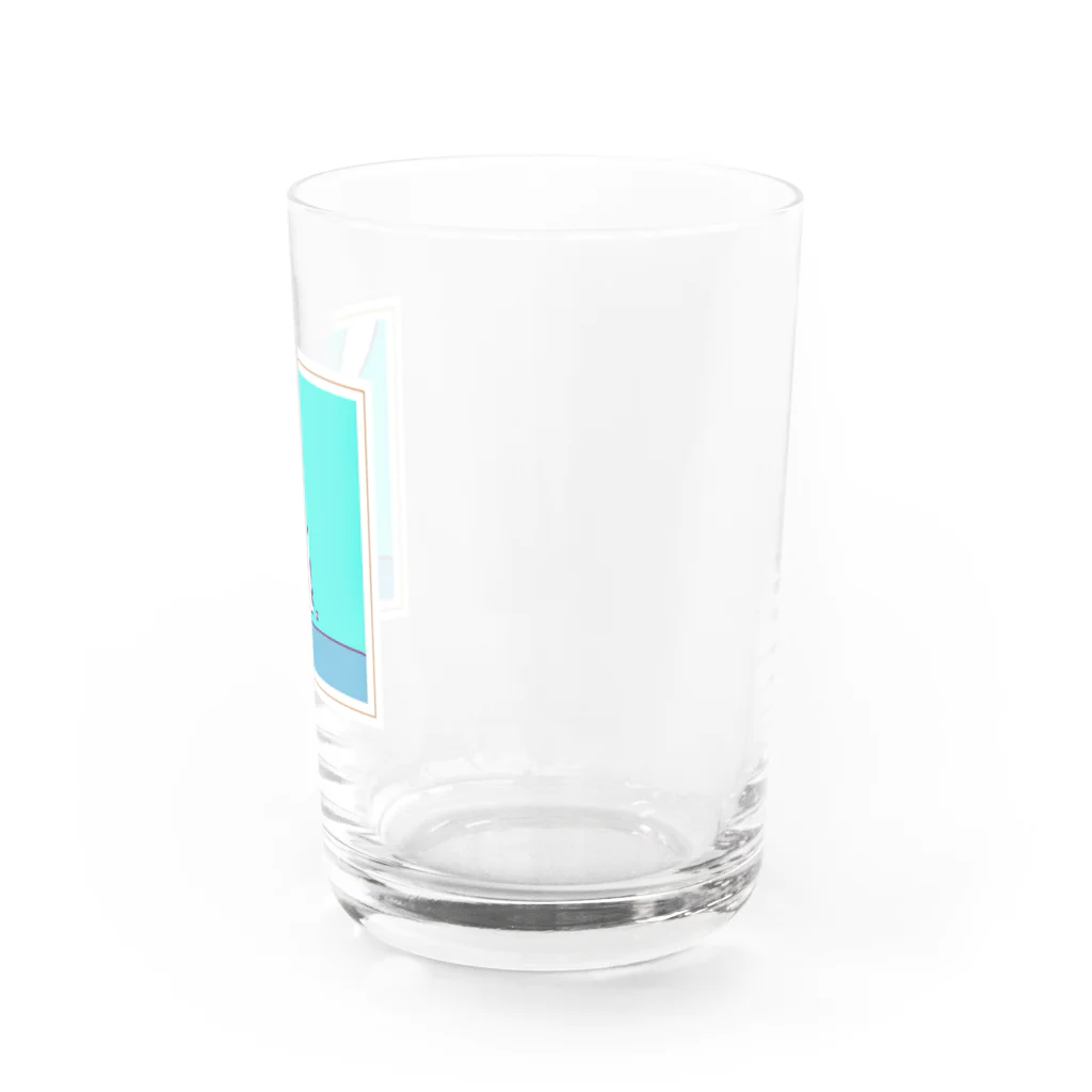 ににの店のThis is a moist place Water Glass :right