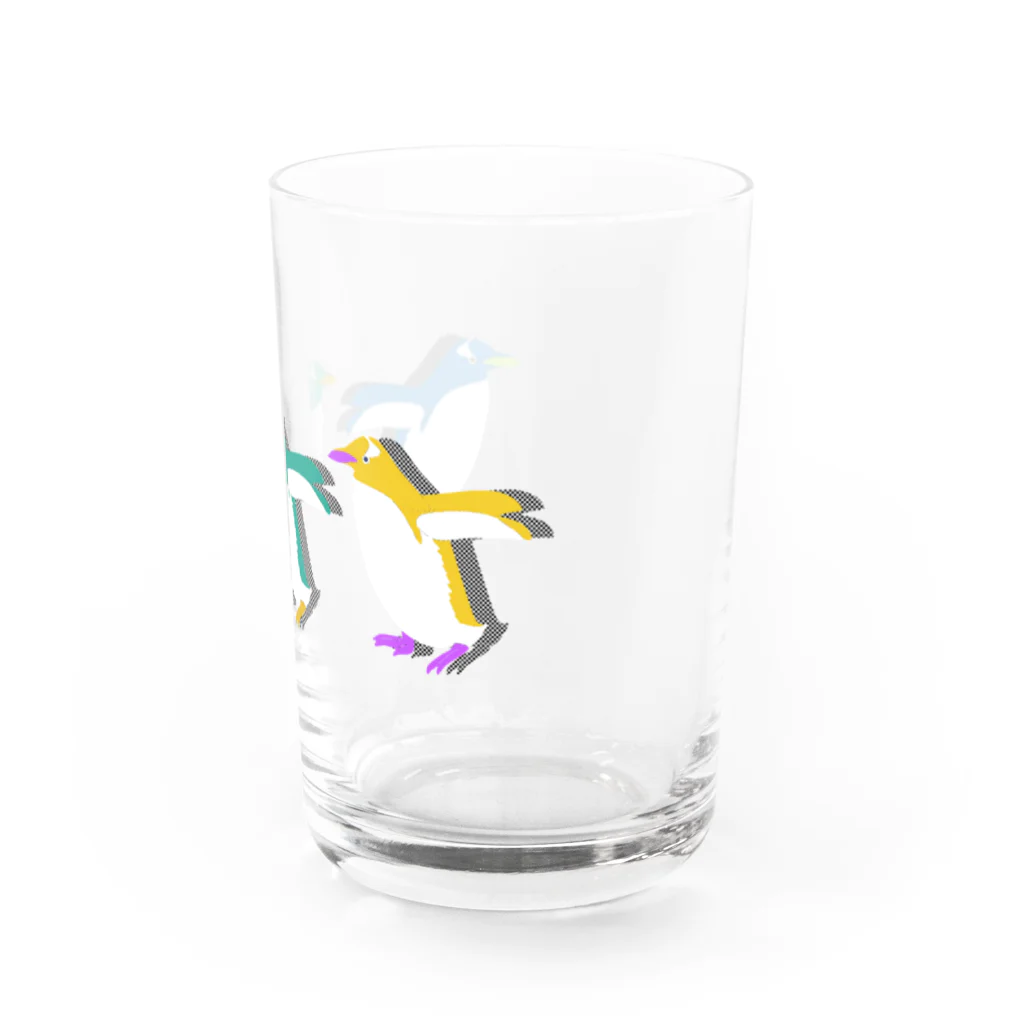 ゆるん屋。のドンキホーテペンギンくん Water Glass :right