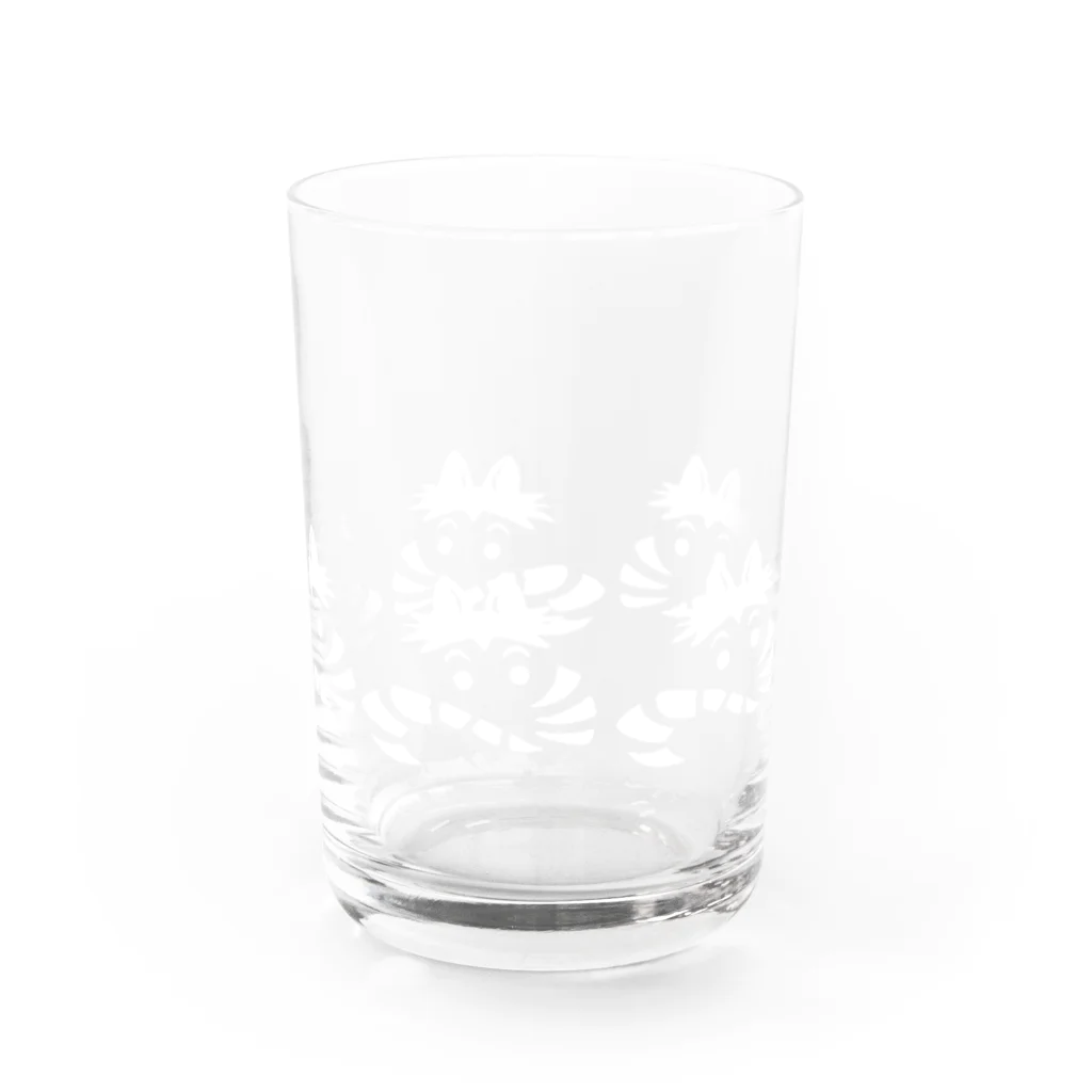 TSUMch aki.のぐるっとあきにゃんGlass WHITE グラス右面