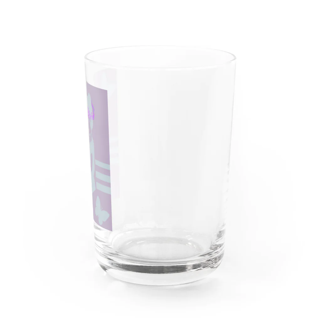 Danke Shoot Coffeeのすみれの花冠 Water Glass :right