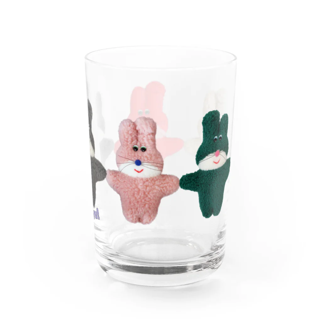 むにゅの手つなぎフニミちゃんズ Water Glass :right