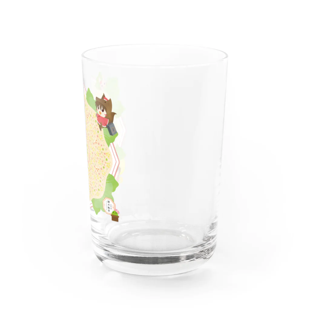 Tetra Styleの万華鏡炒飯デザイン Water Glass :right