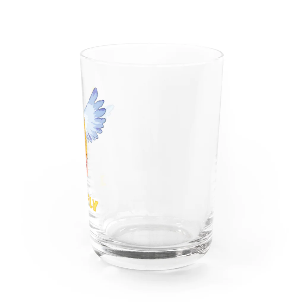 脂身通信Ｚのエビフライ Water Glass :right