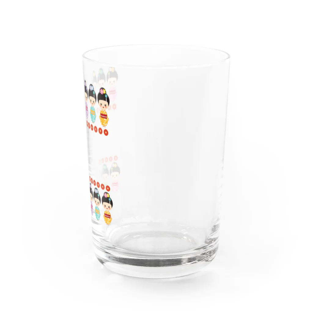 itisgoingwellの着物おなご Water Glass :right