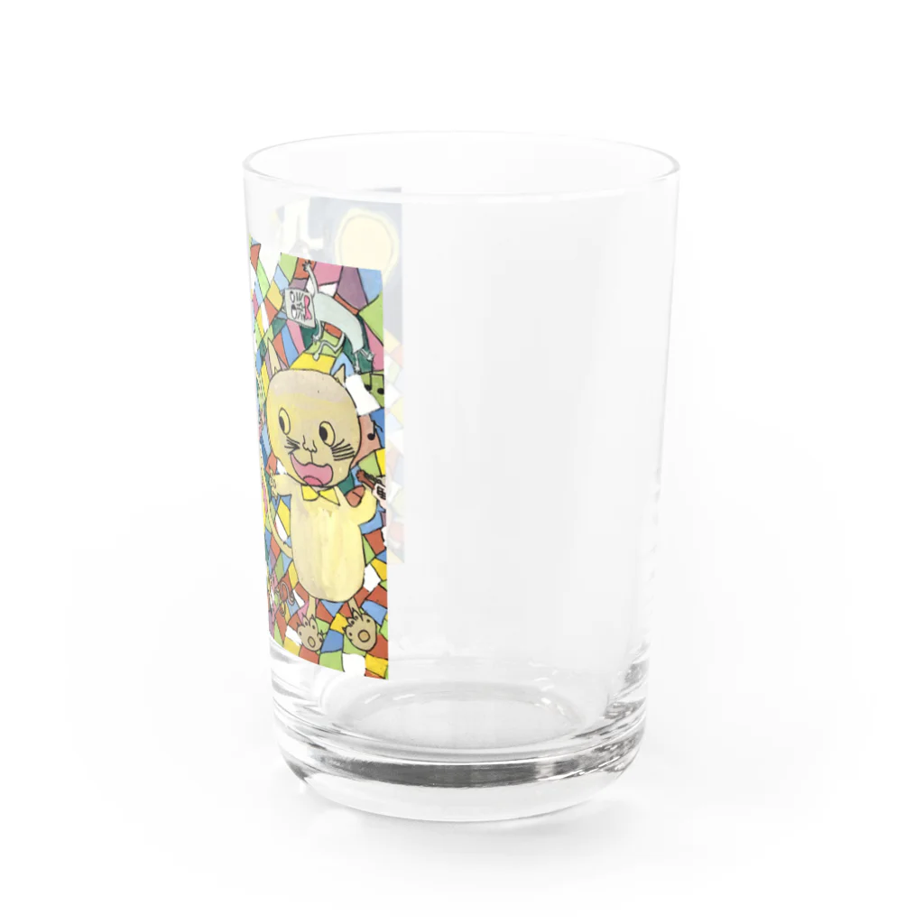 楽しい屋根の上の楽しい屋根の上 Water Glass :right