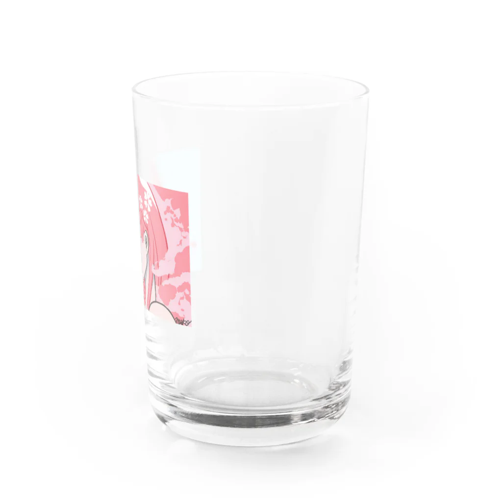 ヨシダ マコのＳＡＫＵＲＡ Water Glass :right