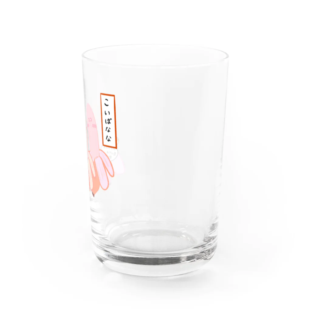 いぬきのこいばなな Water Glass :right