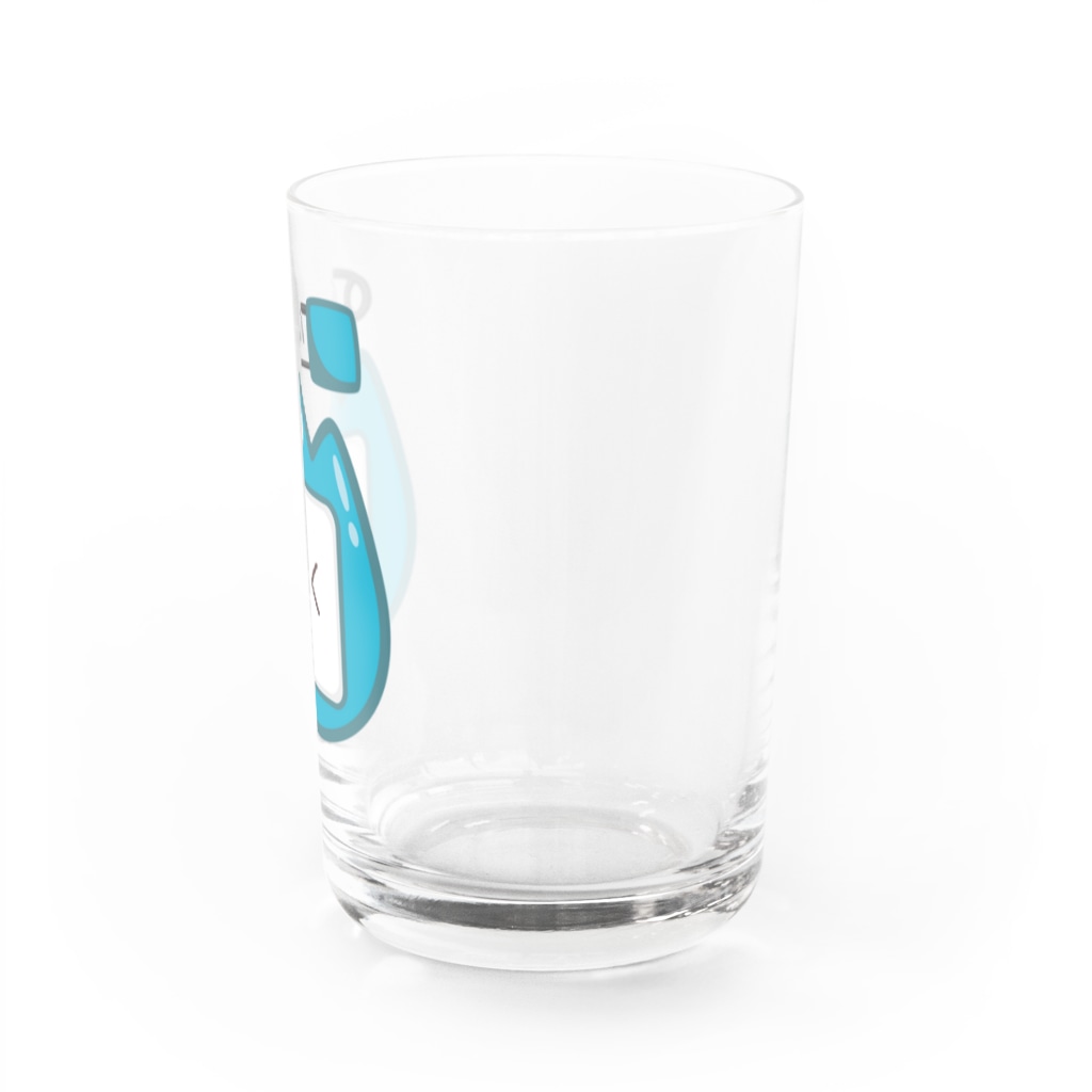 イラスト MONYAAT のCT129 幼稚園バッチ・名札D*ぼく Water Glass :right