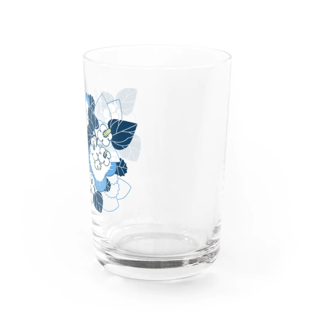 どんべべの地の春の青野草 Water Glass :right