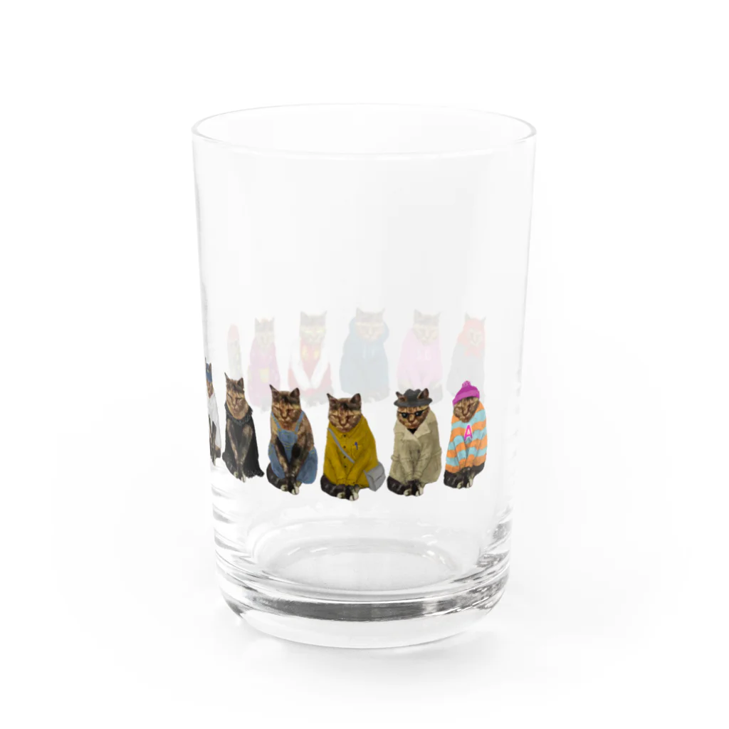 Washiemon and Ai-chan's ShopのAi-chan's Fashion Show Water Glass :right