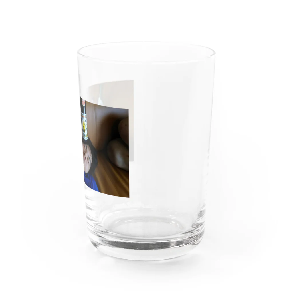 ｶﾜｲのとりあえず5杯 Water Glass :right