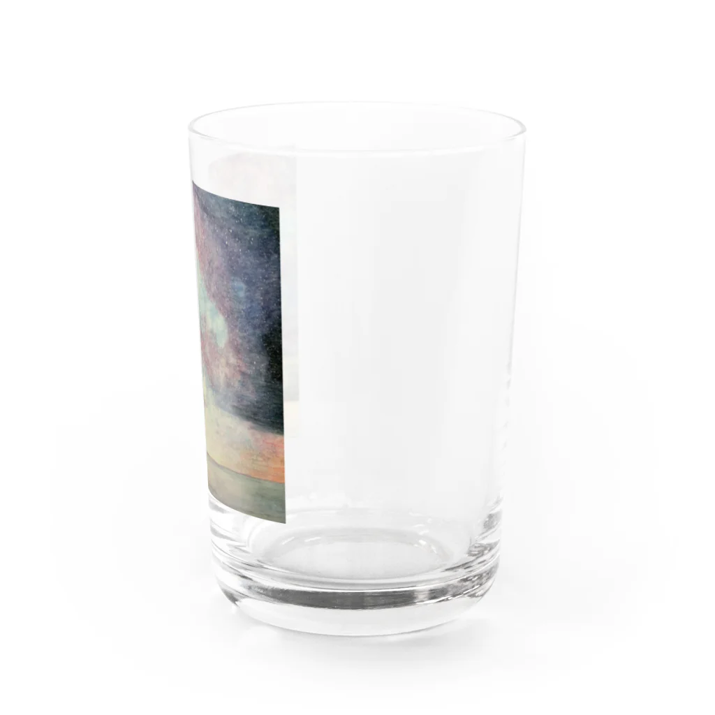 釉薬(ゆうやく)の目眩く夜空 Water Glass :right