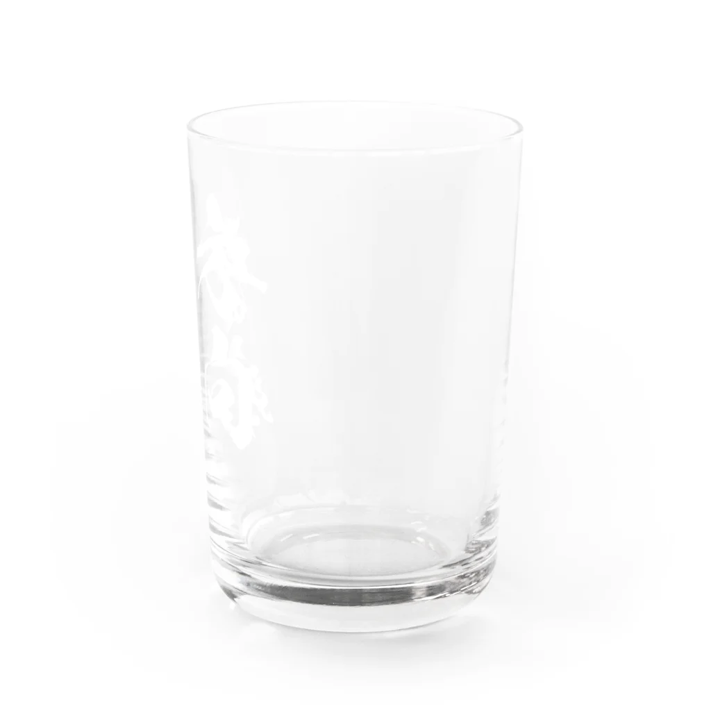 風天工房の方向音痴（ほうこうおんち）白 Water Glass :right