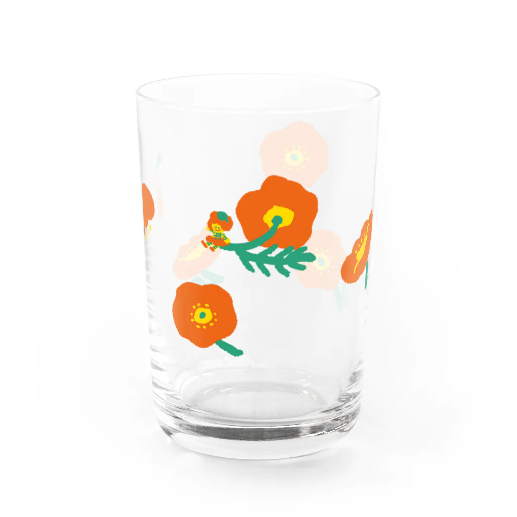 nicottoにこりのポピ〜のコップ Water Glass :right