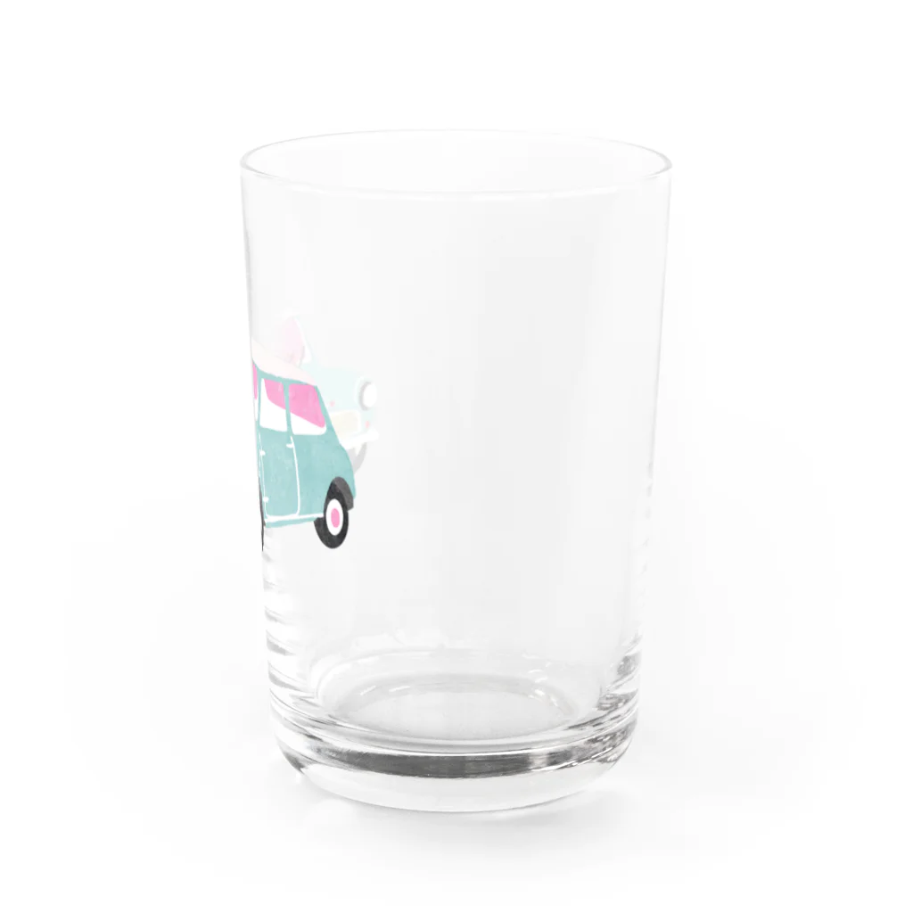 Miki_after_partyのminiのcar Water Glass :right